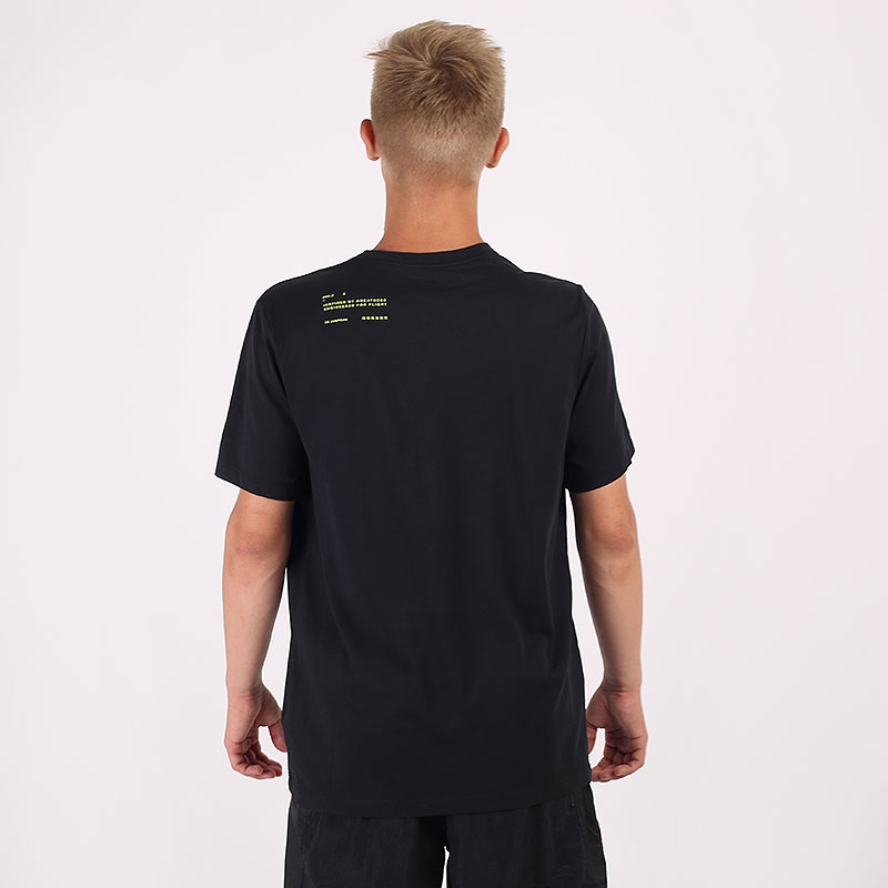 мужская черная футболка Jordan 23 Engineered Crew CJ6203-010 - цена, описание, фото 4